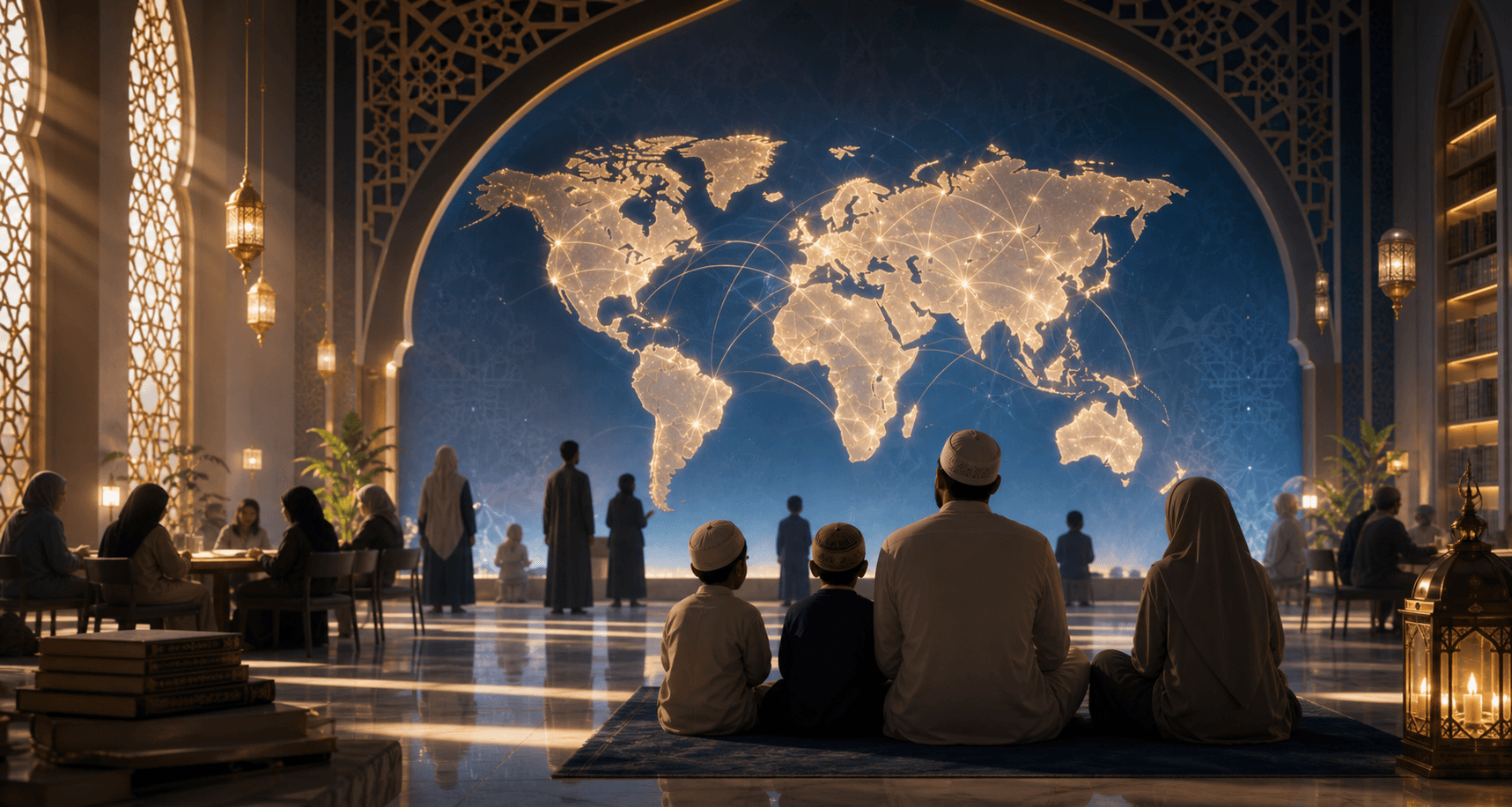 Global Islamic education organization visual