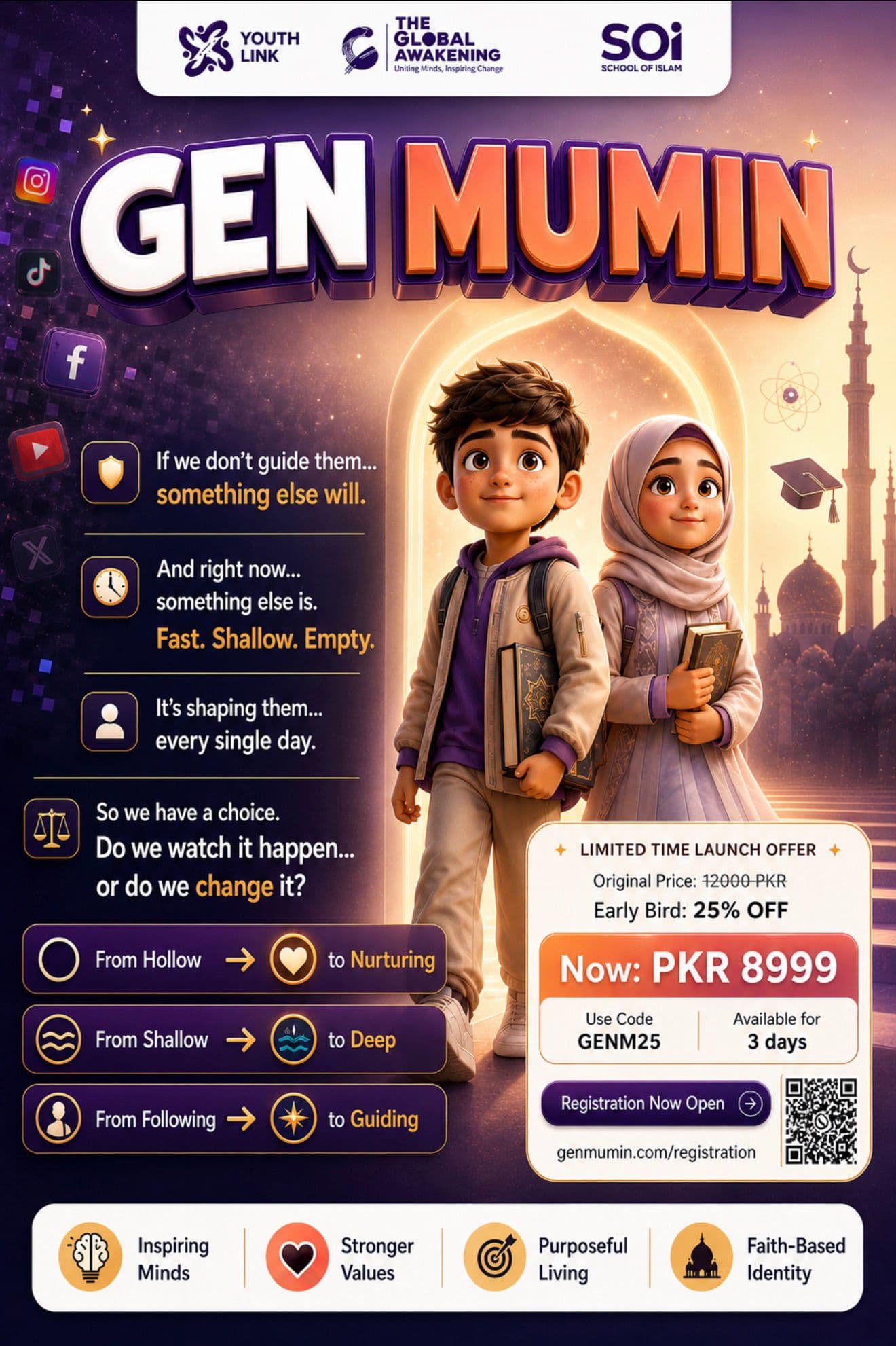 Gen Mumin limited-time launch offer poster