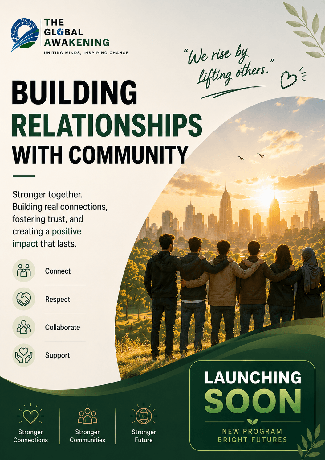 Building Relationships with Community poster